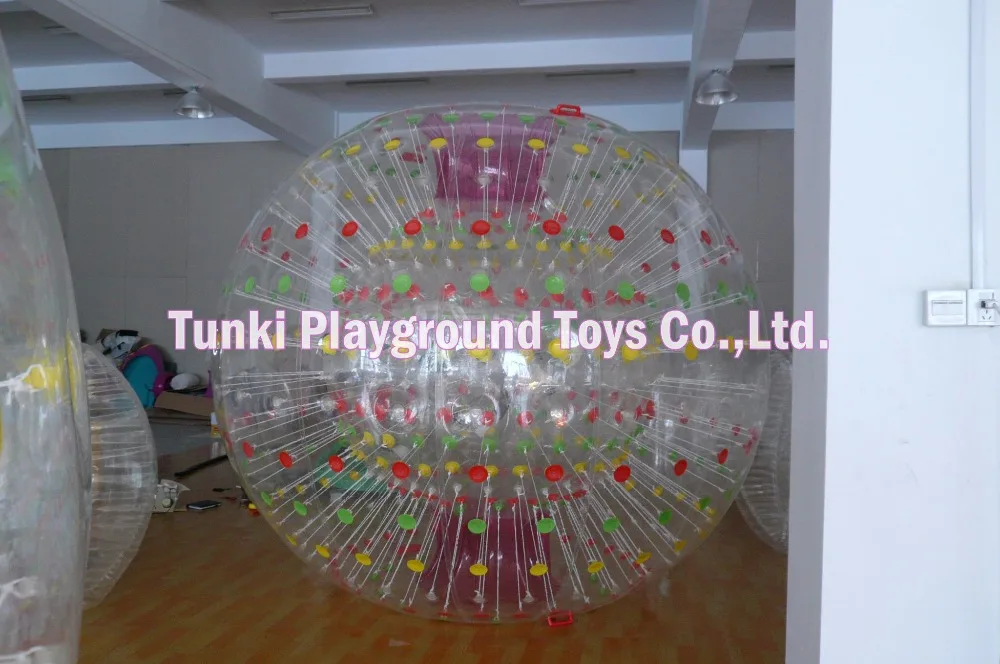 

pvc grass & water zorbing ball