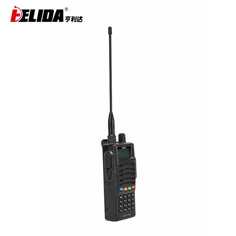 HELIDA-Hand Generators Walkie Talkie, 5W SY-UV99, Two Way Radio, VHF, UHF Band, 136-174/400-520MHz