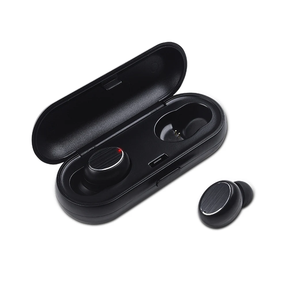 FooHee Hifi In-Ear Earphones Wireless Mic Remote Sports Bluetooth TWS Double Dynamic Noise Isolating Stereo Bass Sound H9