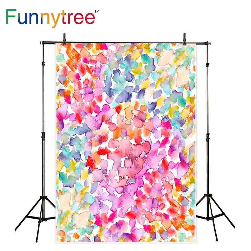 Funnytree background photography watercolor splash stroke artistic drawing handmade abstract illustration fantasy backdrops