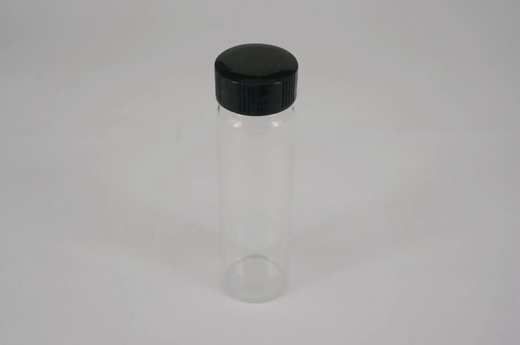 10pcs 10ml Clear Glass  22*52 Seal Bottle Reagent Bottle Sample Vials Plastic Lid Screw Cap Screw On Cover