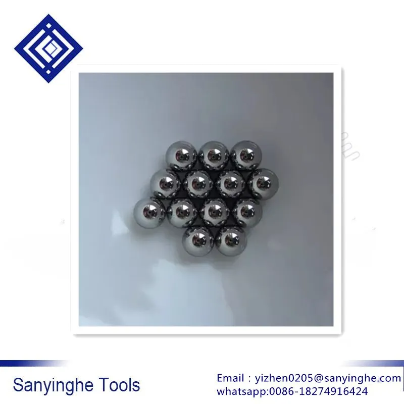 50 pcs/lots  High hardness 7mm YG6 Alloy balls Tungsten carbide ball  for milling cutter/bearing fittings precision instrument