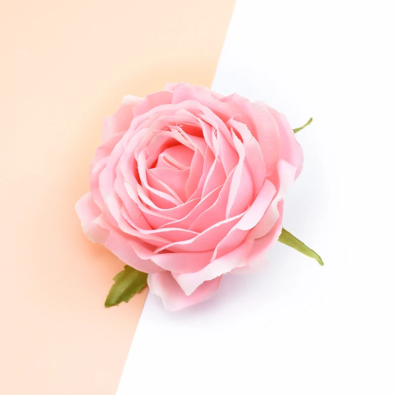 6/10 Stück hochwertige Rosen-Seidenblumen, künstliche Pflanzen für Wanddekoration, DIY-Hochzeits- und Heimdekorationszubehör, Kunstblumen zur Dekoration – Detail 9