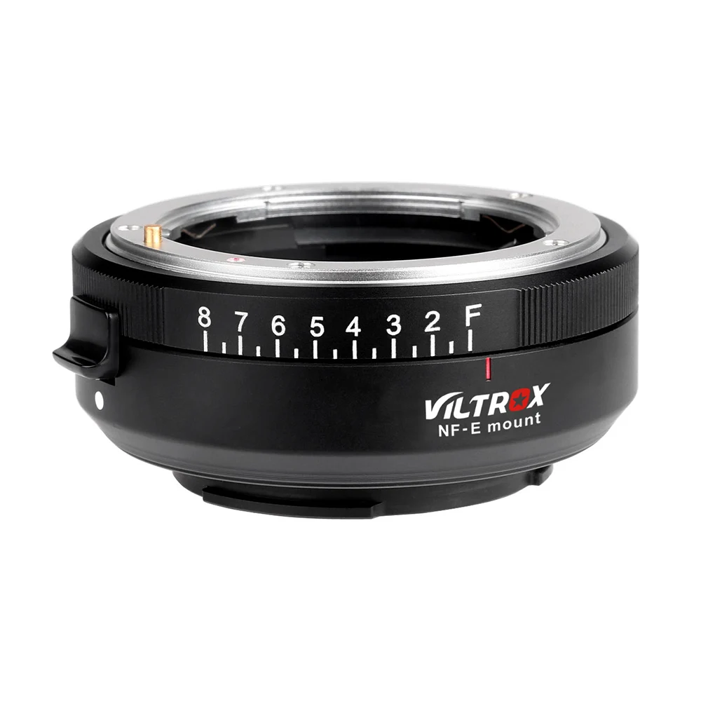 VILTROX NF-E Manual-focus F Mount Lens Adapter Telecompressor Focal Reducer Speed Booster for Nikon F to Sony NEX E-mount Camera