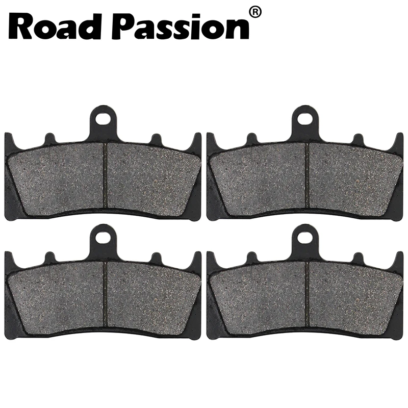 

Road Passion Motorcycle Front Brake Pads For KAWASAKI ZX6R ZZR600 ZX7R ZX9R GPz900R ZRX1100 ZRX1200R ZRX1200S ZX12R VN1500P VN