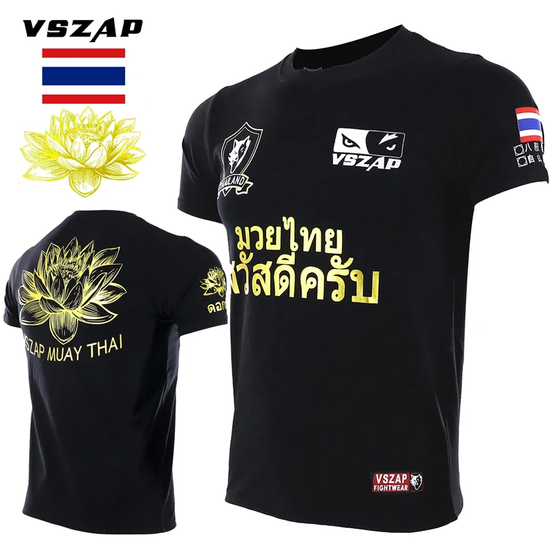 Vzap-boxing T shirt for men, Boxing, MMA, fighting, fighting, martial arts, fitness training, Muay Thai