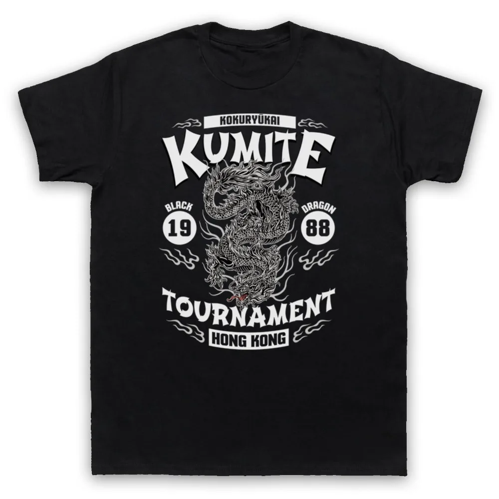 Fashion Popular Style Man T-Shirt Bloodsport Unofficial Kokuryukai Kumite 88 Van Damme T-Shirt Adults & Kids Size scute T Shirts