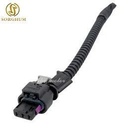 1PCS PDC Parking Sensor Plug Cable 4F0973703 3C0973203 Fit for 66209270501,66209275704, A2125420018,30765703,735467154 etc.