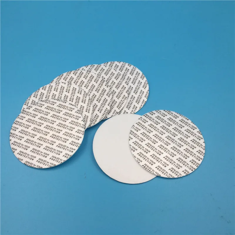 20MM 33MM 67MM 75MM Cosmetic Jar Plastic Glass Bottle Papier Sealing Sticker Prevent Leakage Container  Packaging