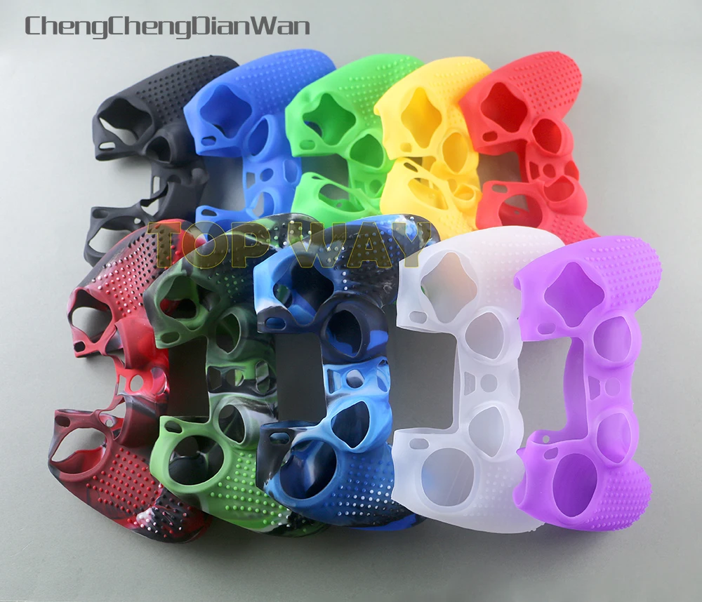 30PCS For playstation 4 PS4 Gamepad Silicone Cover Skin Case