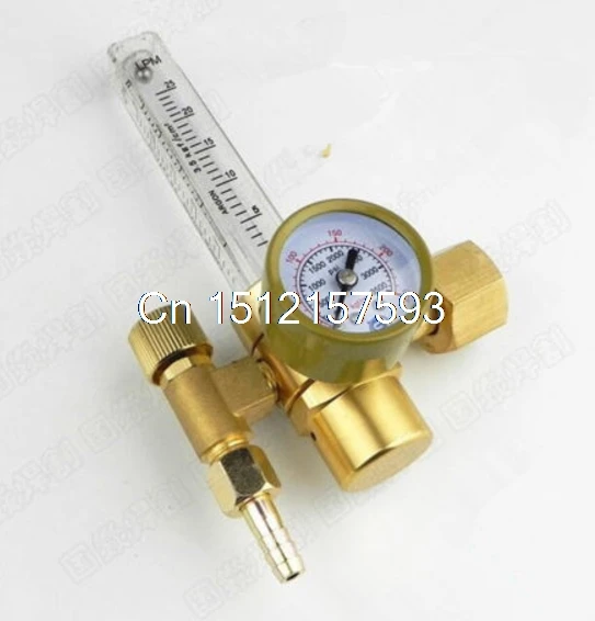 1pcs Argon Mig Tig Adjustable Flow meter Regulator Welding Weld Argon Gas Meter