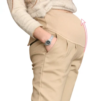 임산부용 코튼 임산부 바지, 임산부 의류, 임신 바지, Gestante Pantalones Embarazada 의류 