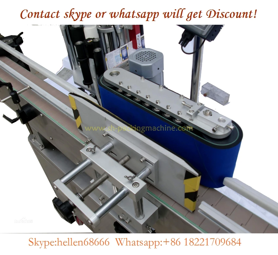 round bottle labeling machine,bottle adhesive labeling machine,shanghai,CE