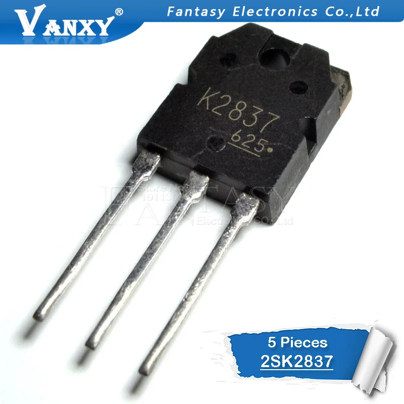 5PCS 2SK2837 TO-247 K2837 TO-3P new MOS FET transistor