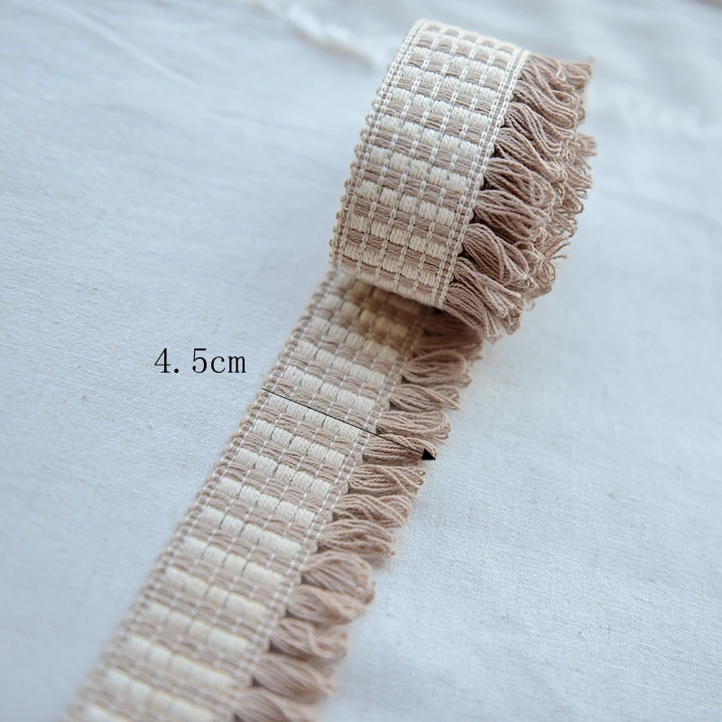 5m/ lot Thicken Cotton Ribbons Trims Lace Clothing Accessories Sofa Cover Cloth Tablecloth Lace Z1030