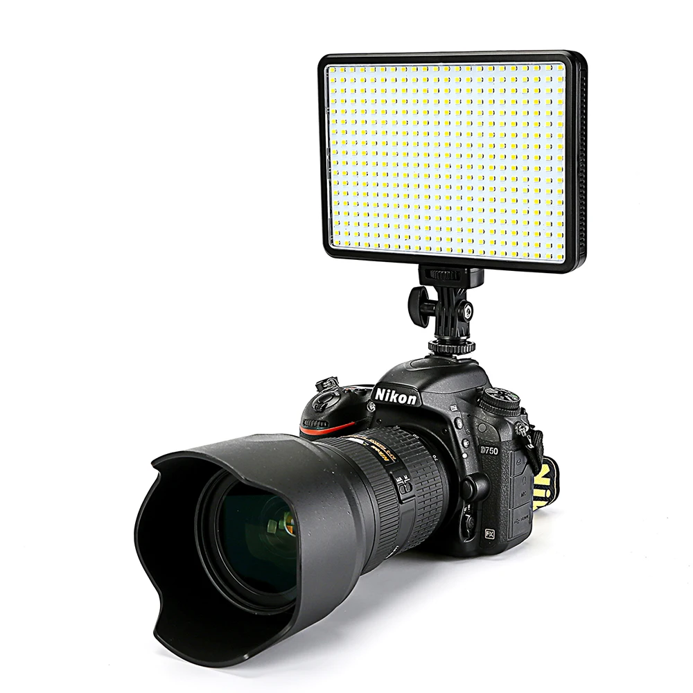 30W 3200K-5600K On Camera LED Video Light Photo Light Dimmable Photographic for Outdoor Photography Live Streaming