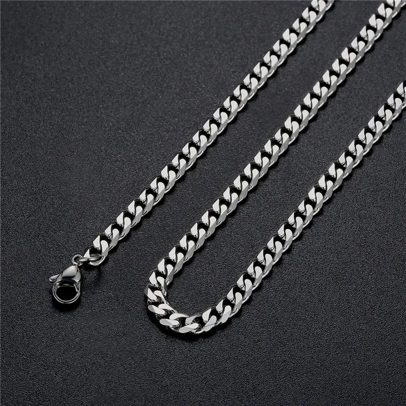 Low price 6MM stainless steel NK Figaro chain necklace Fashion men\'s party jewelry Length 16-28inches Top Quality drop shipping