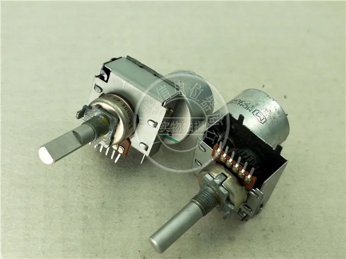 [VK] Japan Matsushita Model 161 double remote control motor potentiometer A50K handle length 25MMF 6 feet switch