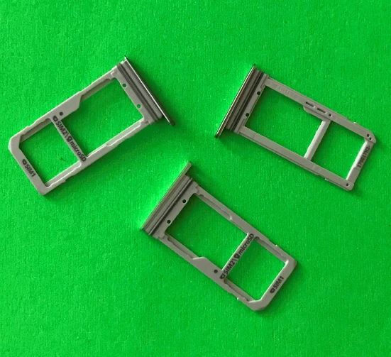 10pcs Grey Golden Silver  Single / Dual SIM Card Tray Slot Holder For Samsung Galaxy S7 edge G935 G935F G935A