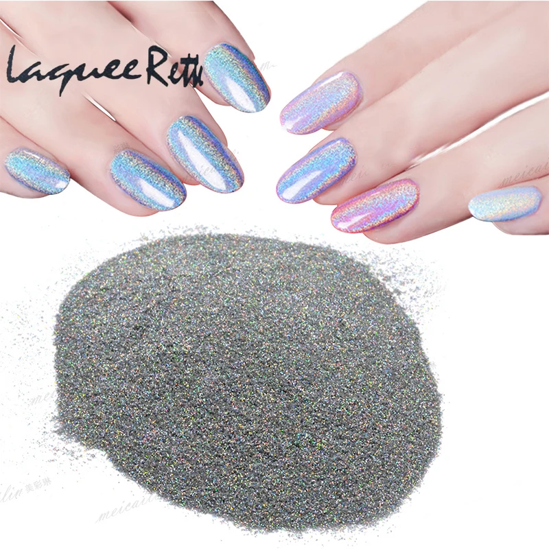 

10g/box Fashion Galaxy Holi Nail Flakes Bling Rainbow Laser Nail Art Sequins Holographic Glitter Pectin Powder Paillettes