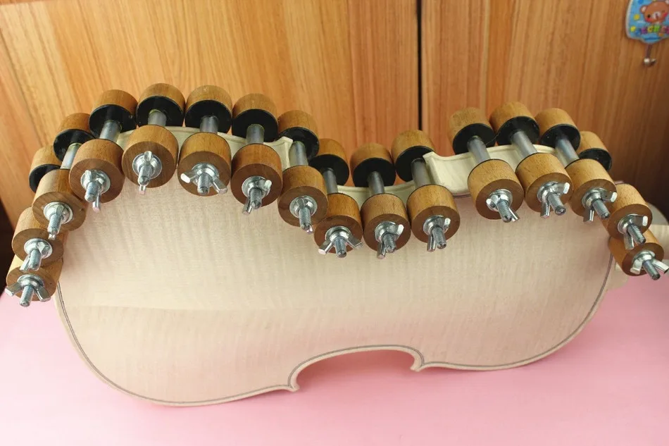 Violin making/repair tools, 30 pcs simple root violin glueing clamps