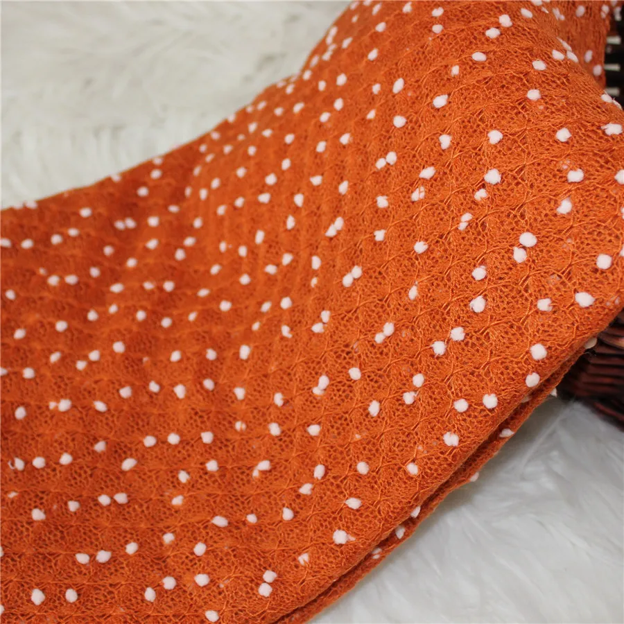 150*100cm Newborn Photography Backdrop Popcorn Fabric Baby Posing Dots Fabric Photography Blanket Newborn Photo Prop