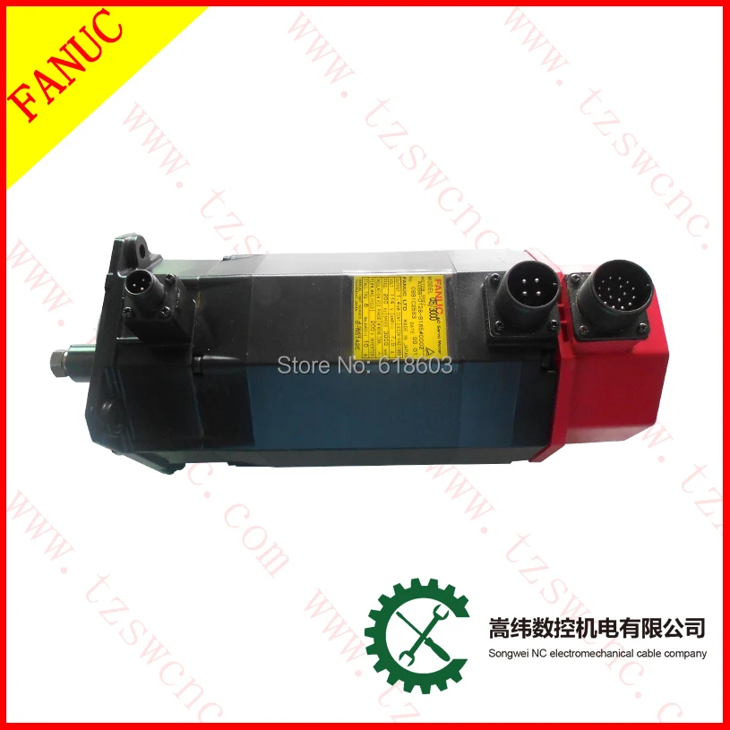 FANUC tested AC  servo motor A06B-0128-B185