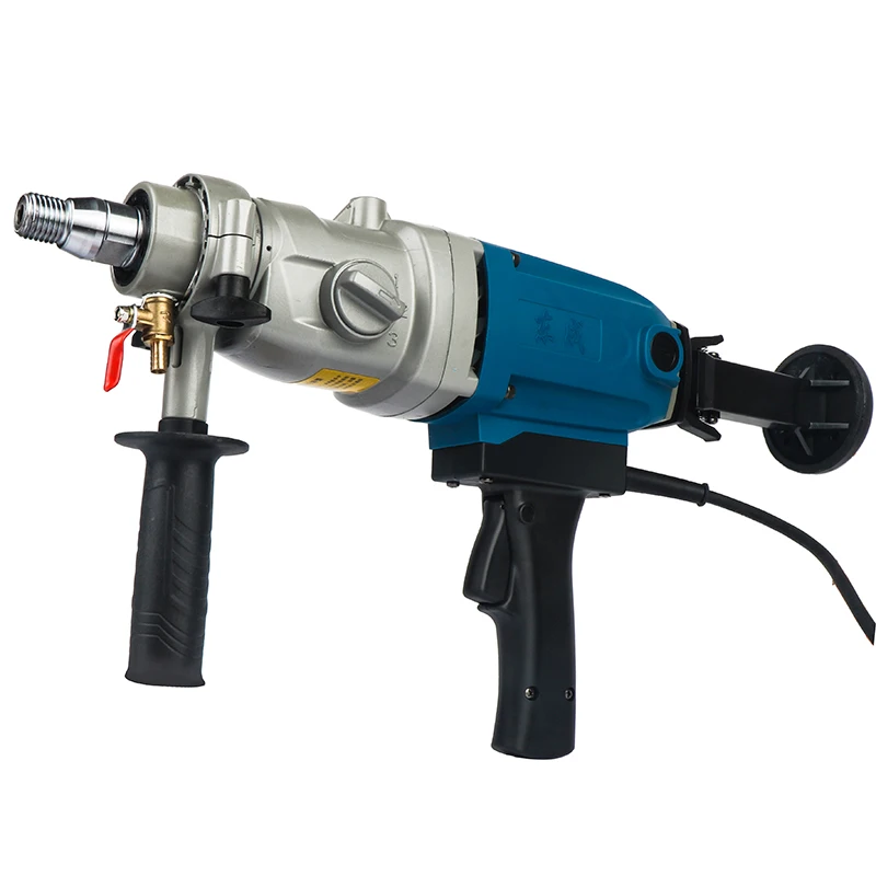 Conjunto de brocas elétricas de diamante, 220v, com fonte de água, 1800w, para concreto, 3 velocidades, 190mm