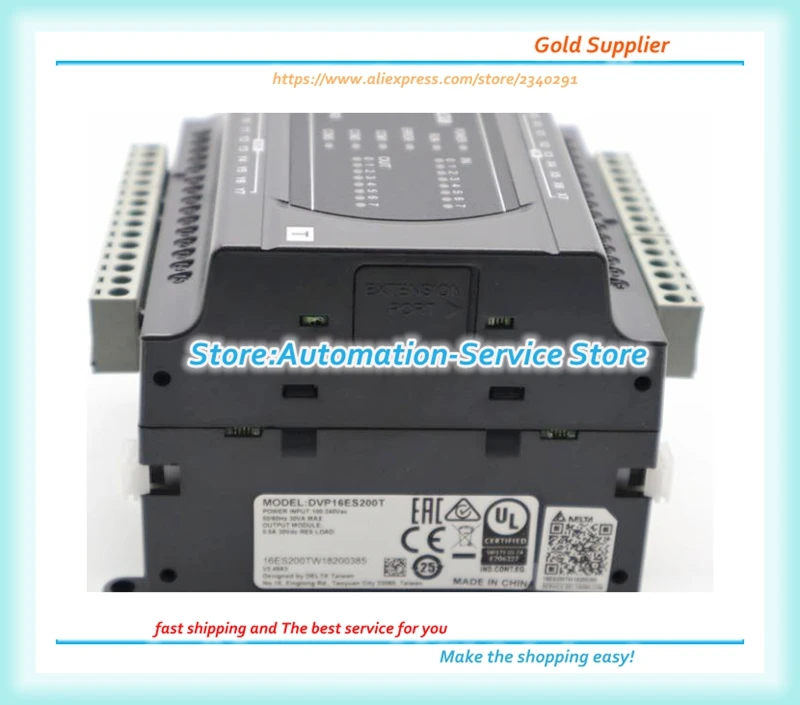 DVP16ES200R DVP16ES200T DVP24ES200R DVP24ES200T ES2 Series New Original PLC In Stock