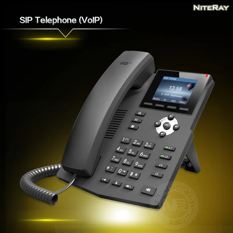 voip pbx corded telephone desk voip phone home mini telephone intercom SIP server basic phone business hotel