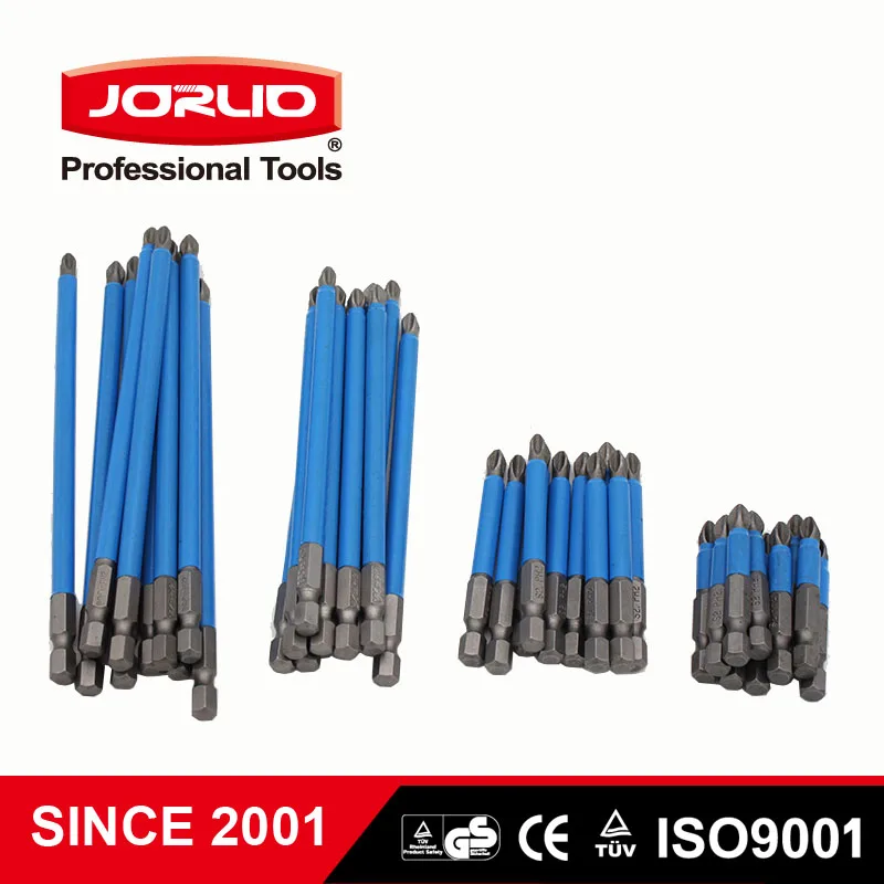 10PCS Screwdriver Bit Set PH2 Magnetic Non Slip Electric Phillips Precision Hex Shank Cross Head Power Tools