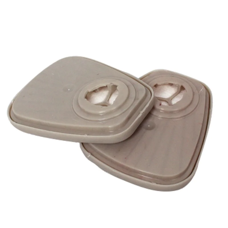 

KN95 Dust Filter Adapter Fit for 6200 7502 Mask Respirator with Dust-proof Cotton Filter