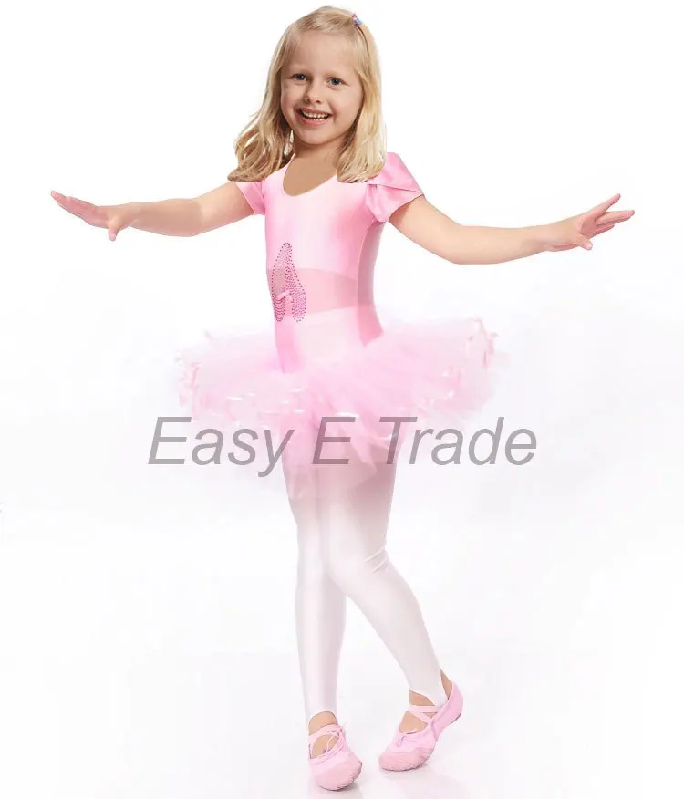 2016 Cute Girls Ballet Dress For Children Girl Dance Clothing Kids Ballet Costumes For Girls Dance Leotard Girl Dancewear