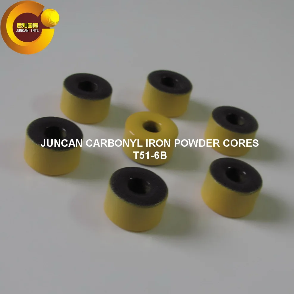 T51-6B High frequency radio Frequency BASF Carbonyl Iron Powder Core Magnetic cores