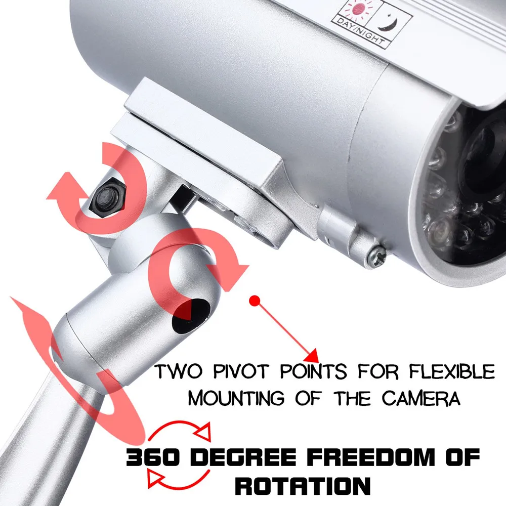 CCTV camera Dummy security fake camera w/ wifi outdoor knipperend led video surveillance dummy cam