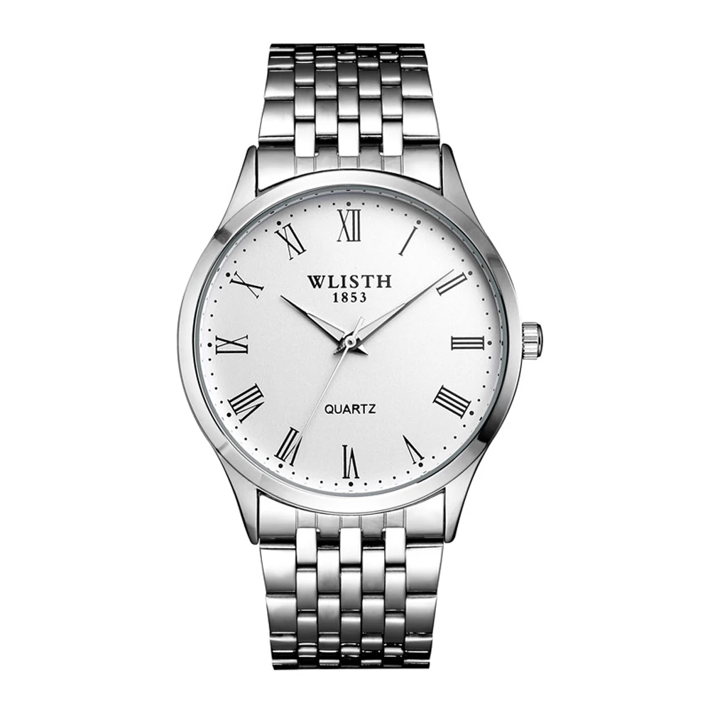 2020 New Selling Steel Waterproof Business Quartz Wristwatch Simple Fashion Watch for Students Hour Men\'s Watch Erkek Kol Saati