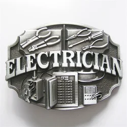 New Vintage Electrician Trades Tradesman Belt Buckle also Stock in US Gurtelschnalle Boucle de ceinture