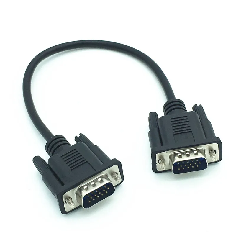 VGA HDTV/HD15 male to male Cable Can be mounted on a face plate 0.3m