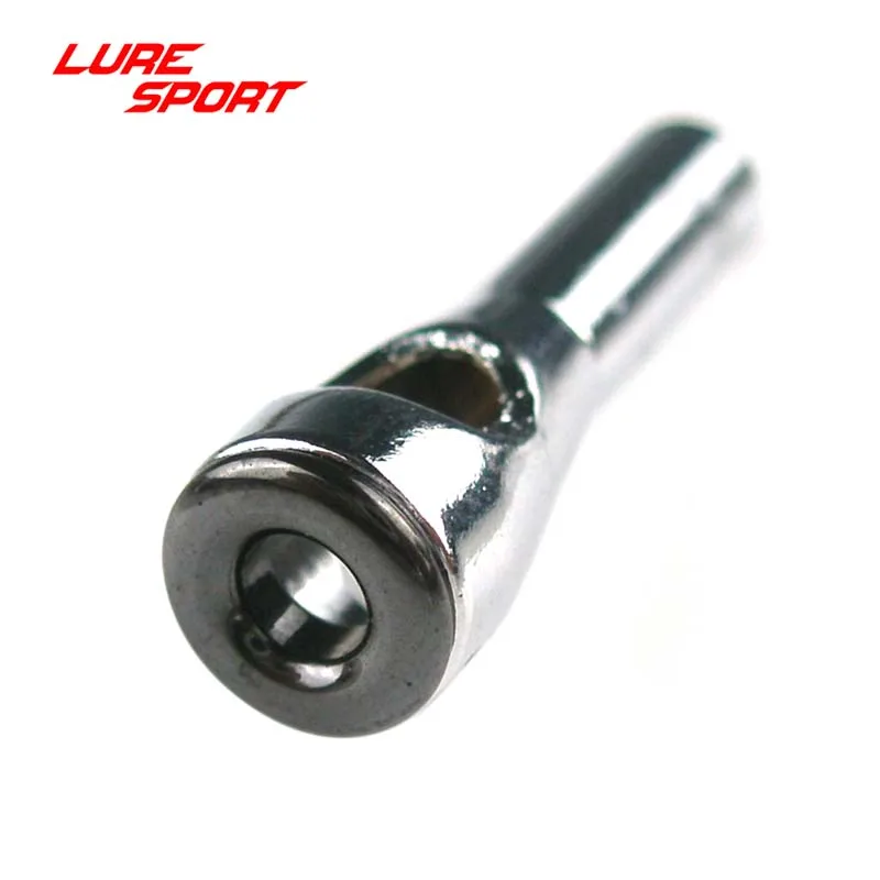 Lulesport 4 pçs linha de guia superior-dentro da vara de pesca reparação vara de pesca componente edifício pólo reparação acessório diy