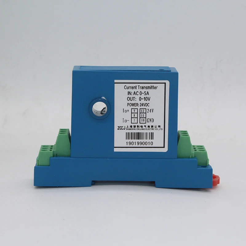 perforation AC 0-5A  Current Transmitter 0-10V output 5A Perforated ac ampere signal transducer