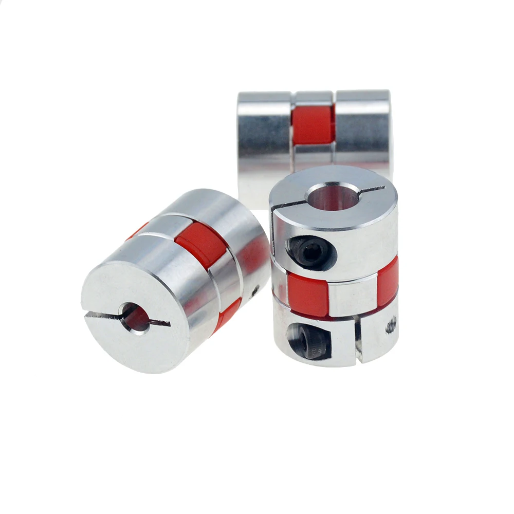 1PC XB Coupler Aluminium Plum Flexible Shaft Coupling D20 L25 Motor Connector Flexible Coupler 5/6/6.35/8mm