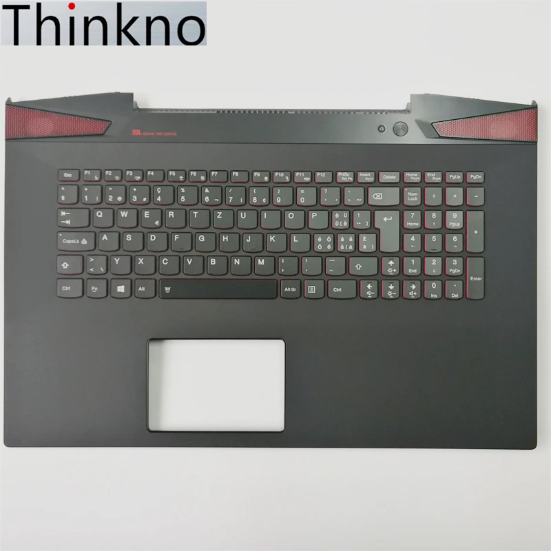 Imagem -01 - Teclado do Portátil para Lenovo Ideapad Y70 Y7070 sw Teclado com Capa 5cb0g59807 Novo teclado do portatil para lenovo ideapad y70 y7070 sw teclado com capa 5cb0g59807 novo 01