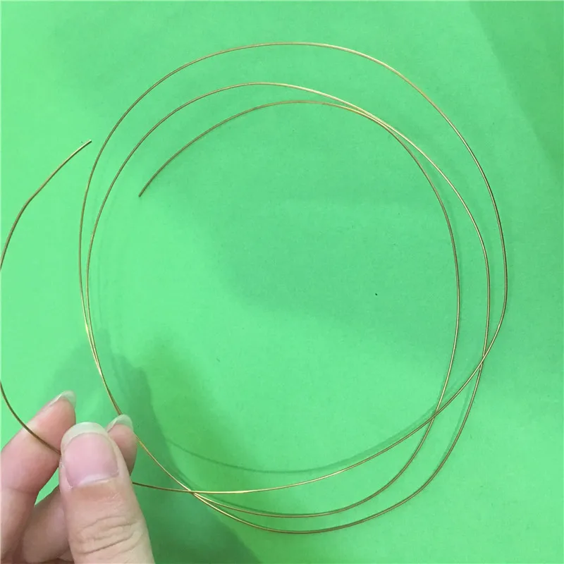 1PC YT1313Y Diameter 0.5MM Brass Wire Copper Alloy  1 Meter Sell at a Loss H62 Copper Zinc Alloy On sale