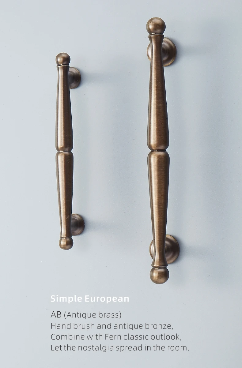 Dooroom Messing-Möbelgriff im amerikanischen Landhausstil, europäischer Stil, Schrank-, Schminktisch- und Schubladenknopf, Großhandel verfügbar – Detail 8