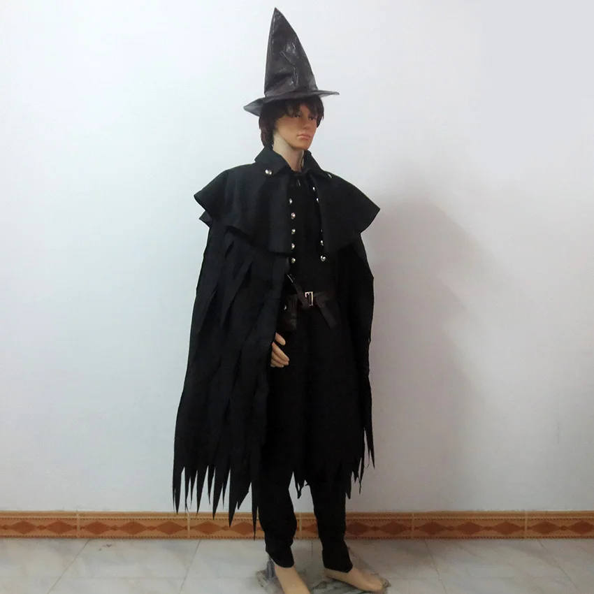 Bloodborne Gehrman-Disfraz personalizado para fiesta de Navidad, uniforme de Halloween, el primer cazador, eilee el cuervo, cualquier tamaño