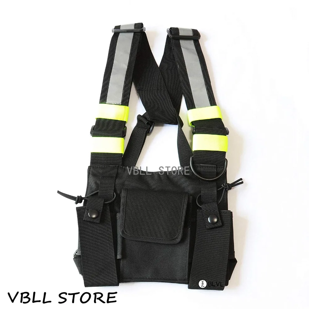 

Universal Portable Radio Carry Case Chest Pocket Bag Holster For Walkie Talkie