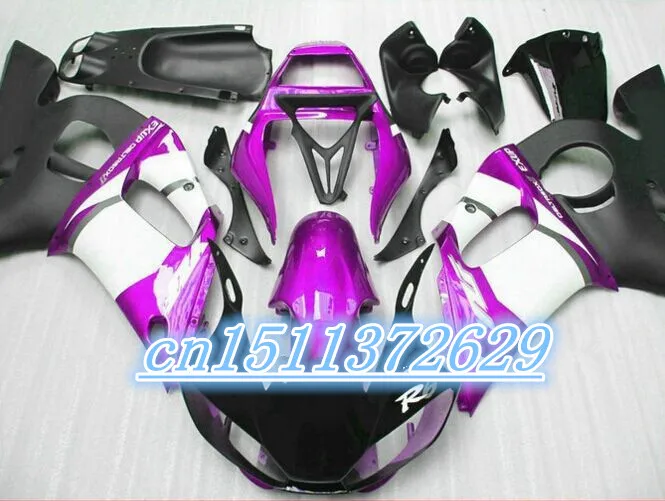 Bo high quality fairings YZF R6 600 98 99 00 01 02  fairing kit YZF R6 1998-2002 1998 1999 2000 2001 2002 for purple white black