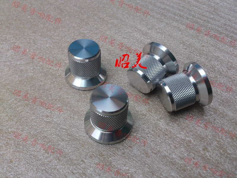 Diameter 30 shank diameter 22 high 25 full aluminum alloy solid volume knob sound power amplifier potentiometer knob