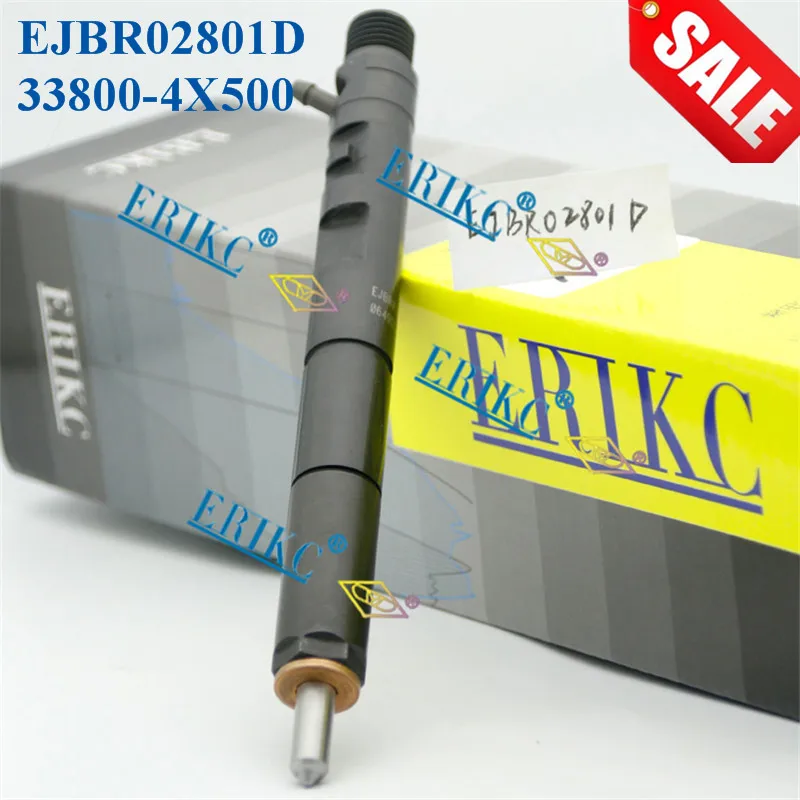 ERIKC EJBR02801D Diesel Injectors (33800-4X500) and Inyector Common Rail EJB R02801D for Terracan,Carnival, Sedona2.9L CRDi