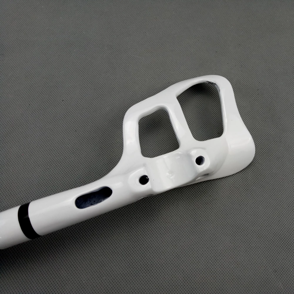 Bullhorn-TT Handlebar Triathlon Bicycle Extender, Rest Handlebar, Road Bike, White Glossy Carbon, Aero Bars, 31.8mm